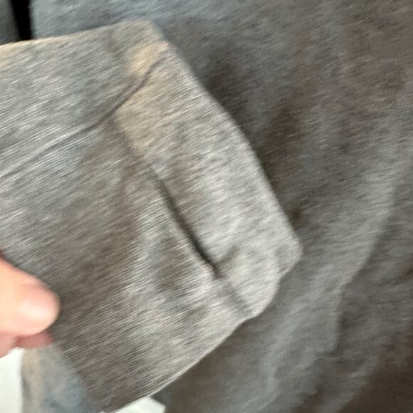 sweaty betty london women’s gray long sleeve pullover sweatshirt size large - Picture 5 of 7